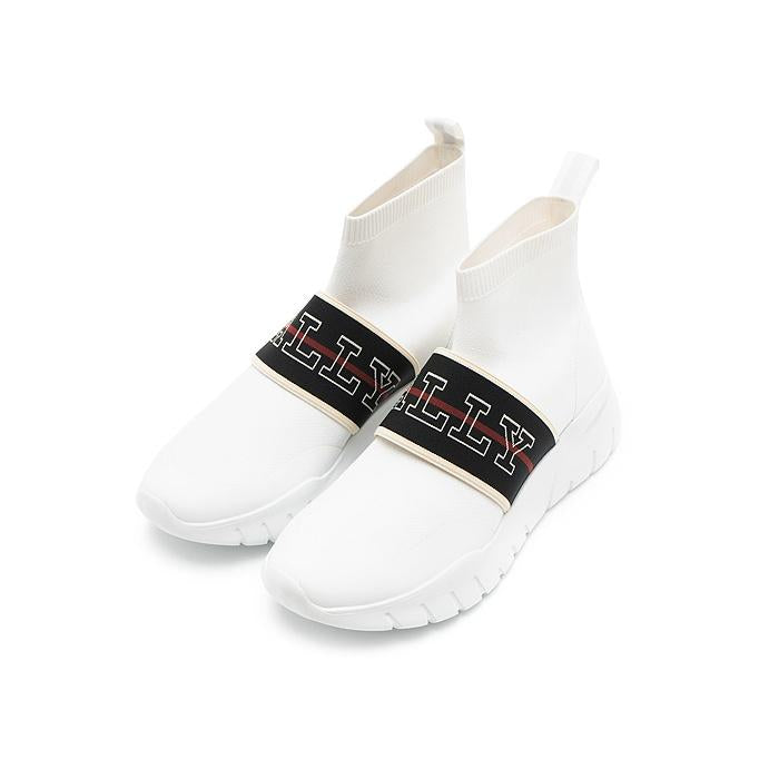 BALLY Logo Sock High Top Sneakers BISKY T 07