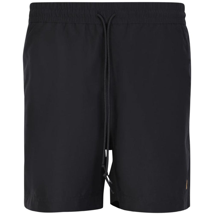 Carhartt Chase Logo Embroidered Swim Shorts Navy