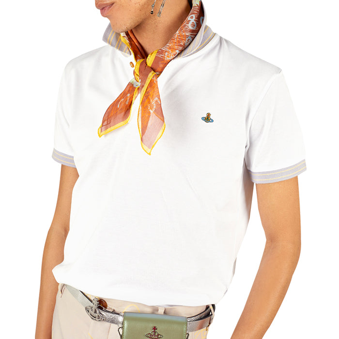 Vivienne Westwood Red Cotton Polo Shirt