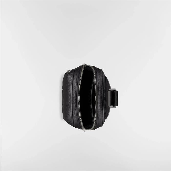 DIOR Rider 20 Leather Sling Bag Hip Pack Black