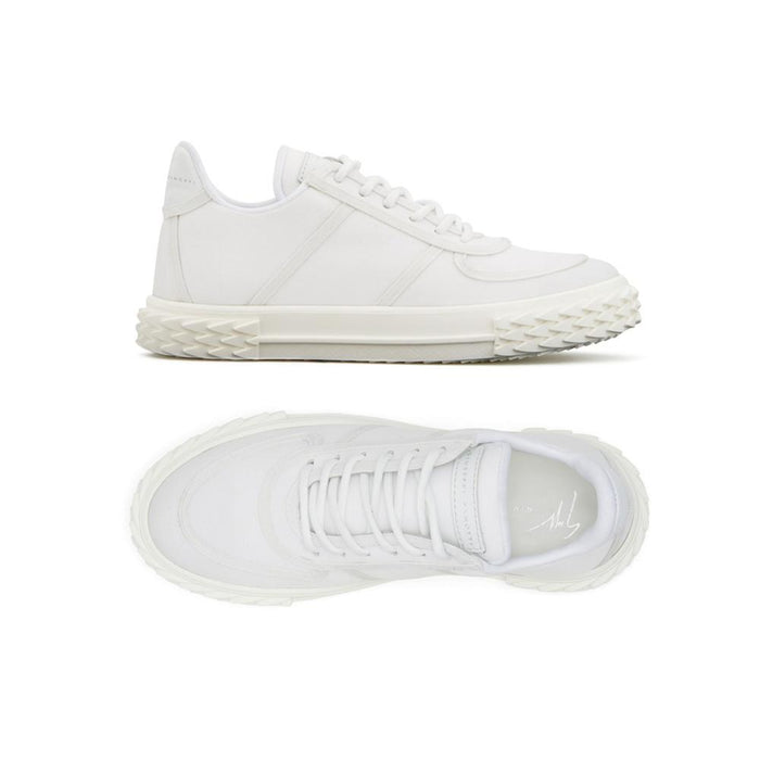 Giuseppe Zanotti White Blabber 15th Anniversary Low Top Sneakers