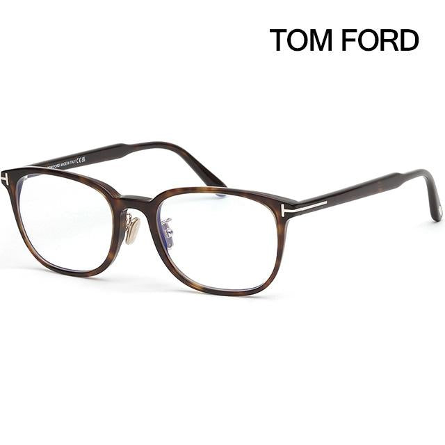 TOM FORD Blue Light Blocking Square Acetate Eyeglasses Asian Fit To TF6053DB 052