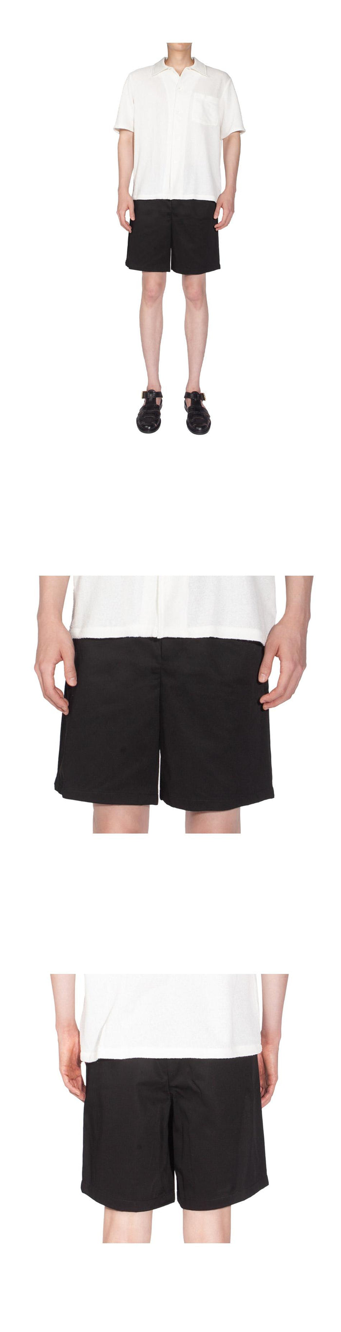 AMI Men's Waistband Shorts HSO303 CO0020 001