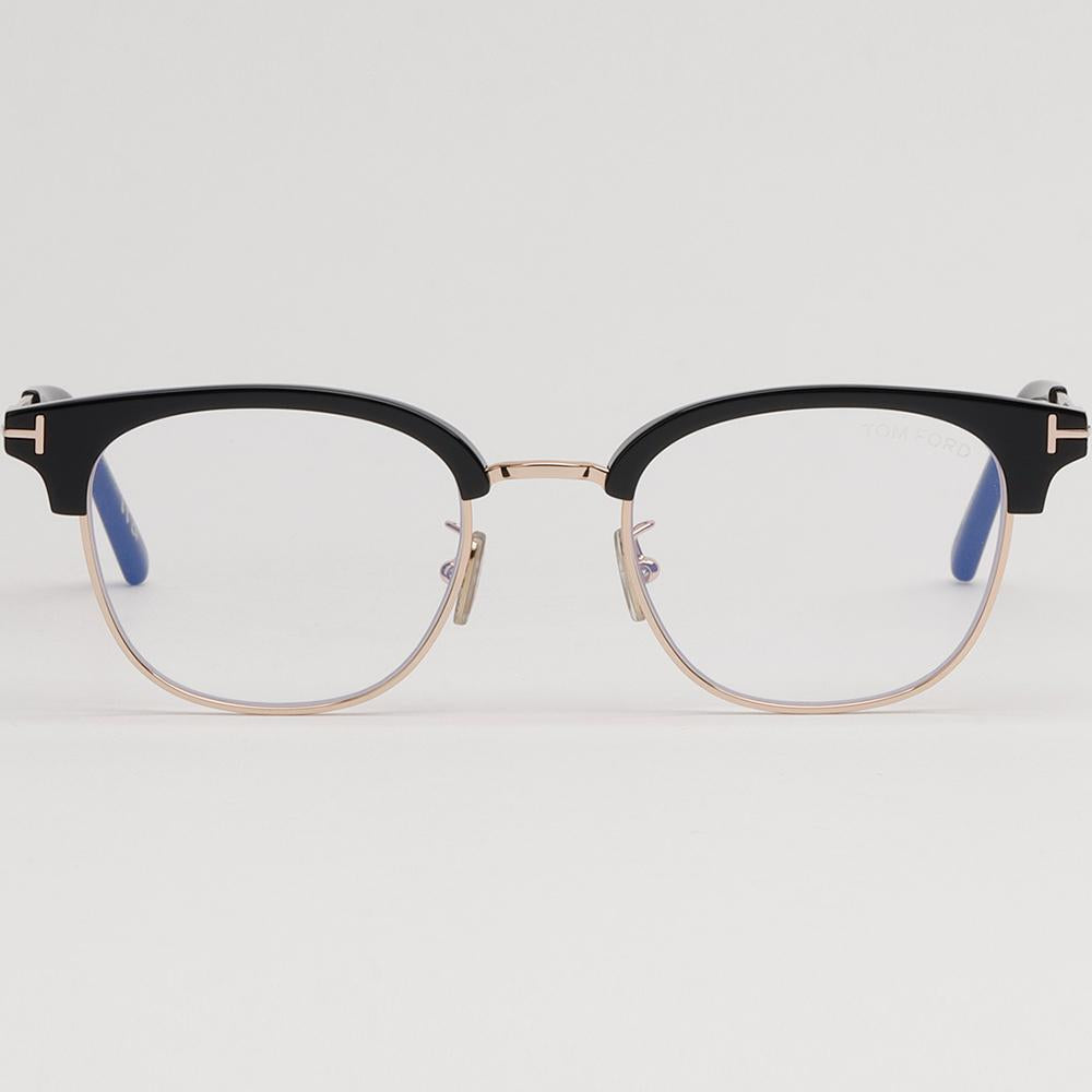 TOM FORD Blue Light Blocking Browline Eyeglasses Asian Fit Unisex TF6002KB 001