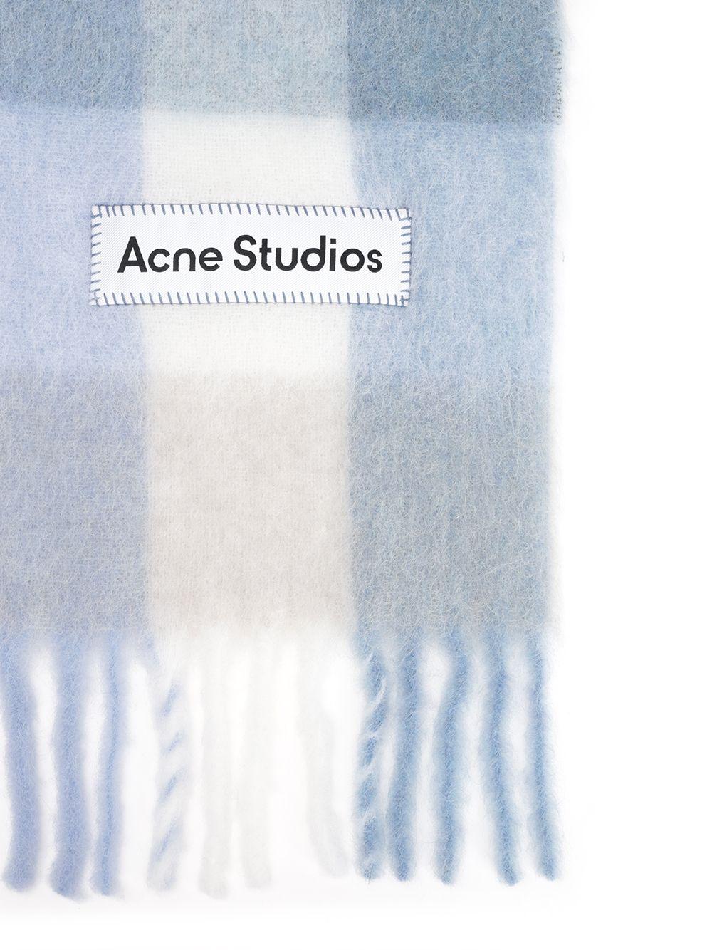Acne Studios Wool Scarf Women’s Classic Solid Neck Warmer
