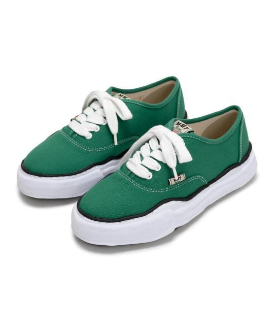 Maison Mihara Yasuhiro Baker OG Sole Canvas Low-Top Sneakers Gr A02FW704 CLGREEN