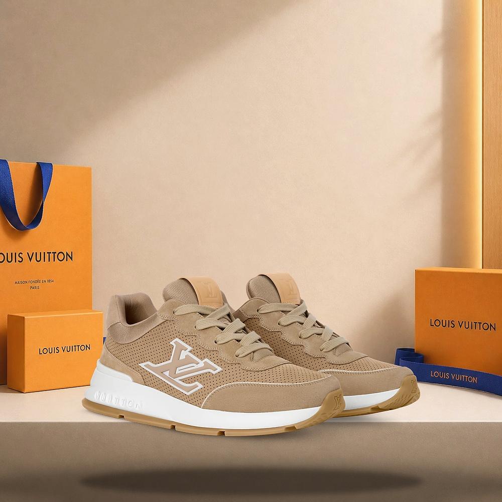 Louis Vuitton LV Classic Sneakers Beige Low-Top