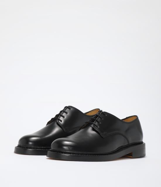 OUR LEGACY Uniform Parade Leather Derby Shoes M1937UPBL BLACK DOM