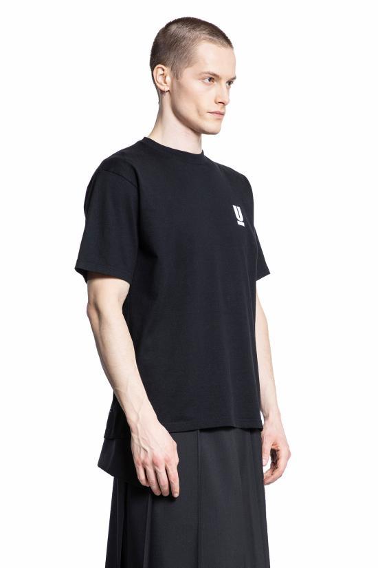 Undercover Short Sleeve T-Shirt for Men UB0D3803 BLACK DOM