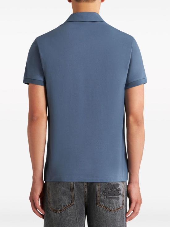 Etro Cotton Polo Shirt for Men MRMD0006AC174B0786 DOM