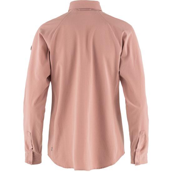 Fjallraven Dusty Rose Cotton Button-Down Shirt for Women