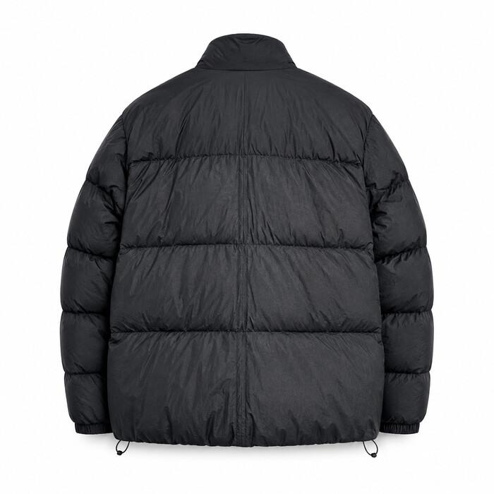 STONE ISLAND Crinkle Reps Down Jacket Black