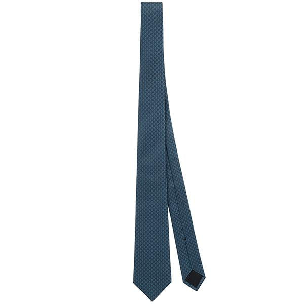 GUCCI Royal Black GG Silk Jacquard Tie 836132 4E009 4360