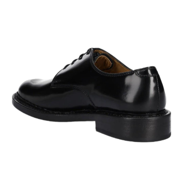 OUR LEGACY Black Leather Uniform Parade Derby Shoes for Men