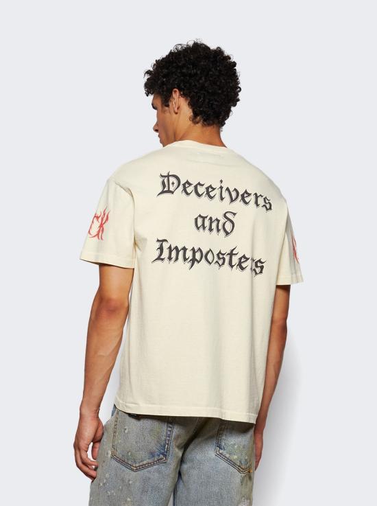 GALLERY DEPT. ARCHIVAL WHITE Short Sleeve T-Shirt for Men