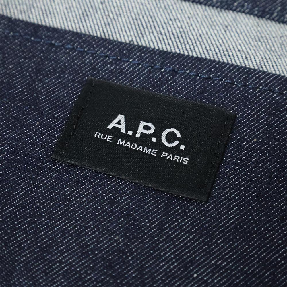 A.P.C. Unisex Logo Canvas Tote Bag