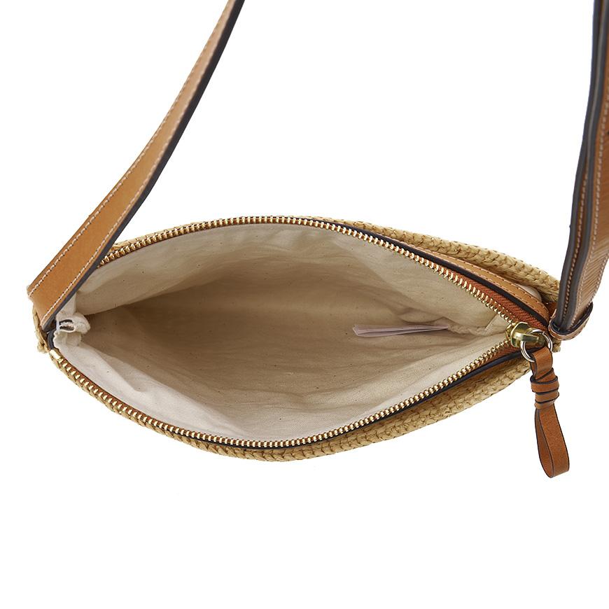 HELEN KAMINSKI Neja NS Crossbody Bag for Women BAG51968 NATURAL COTTO