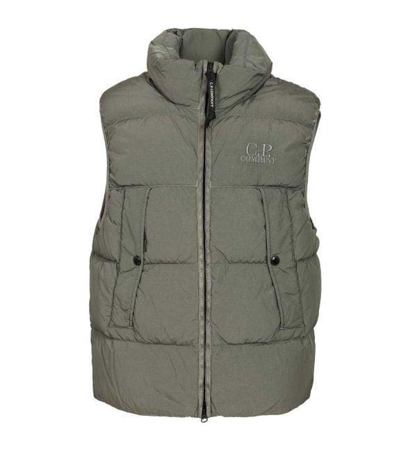 CP Company Chrome-R Lens Vest ChromeR Nylon Lightweight Jacket