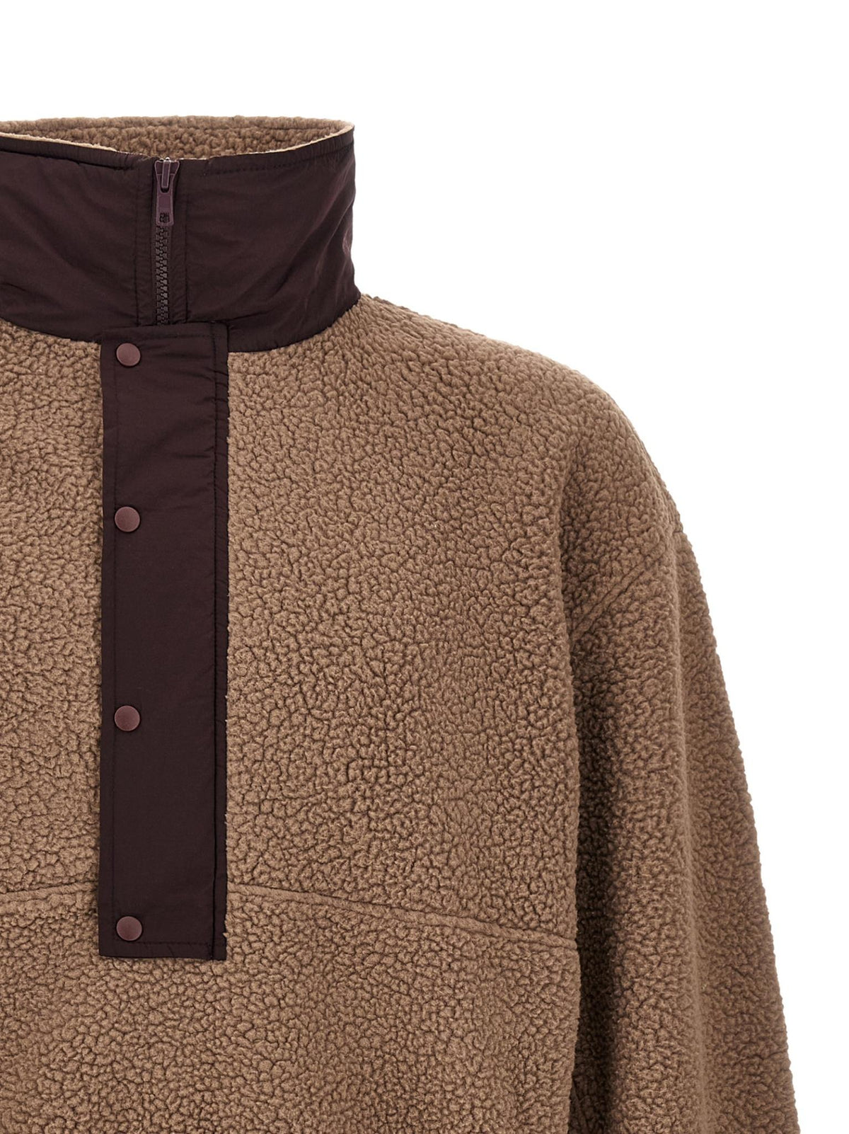 Entire Studios Black Cotton Crewneck Sweatshirt