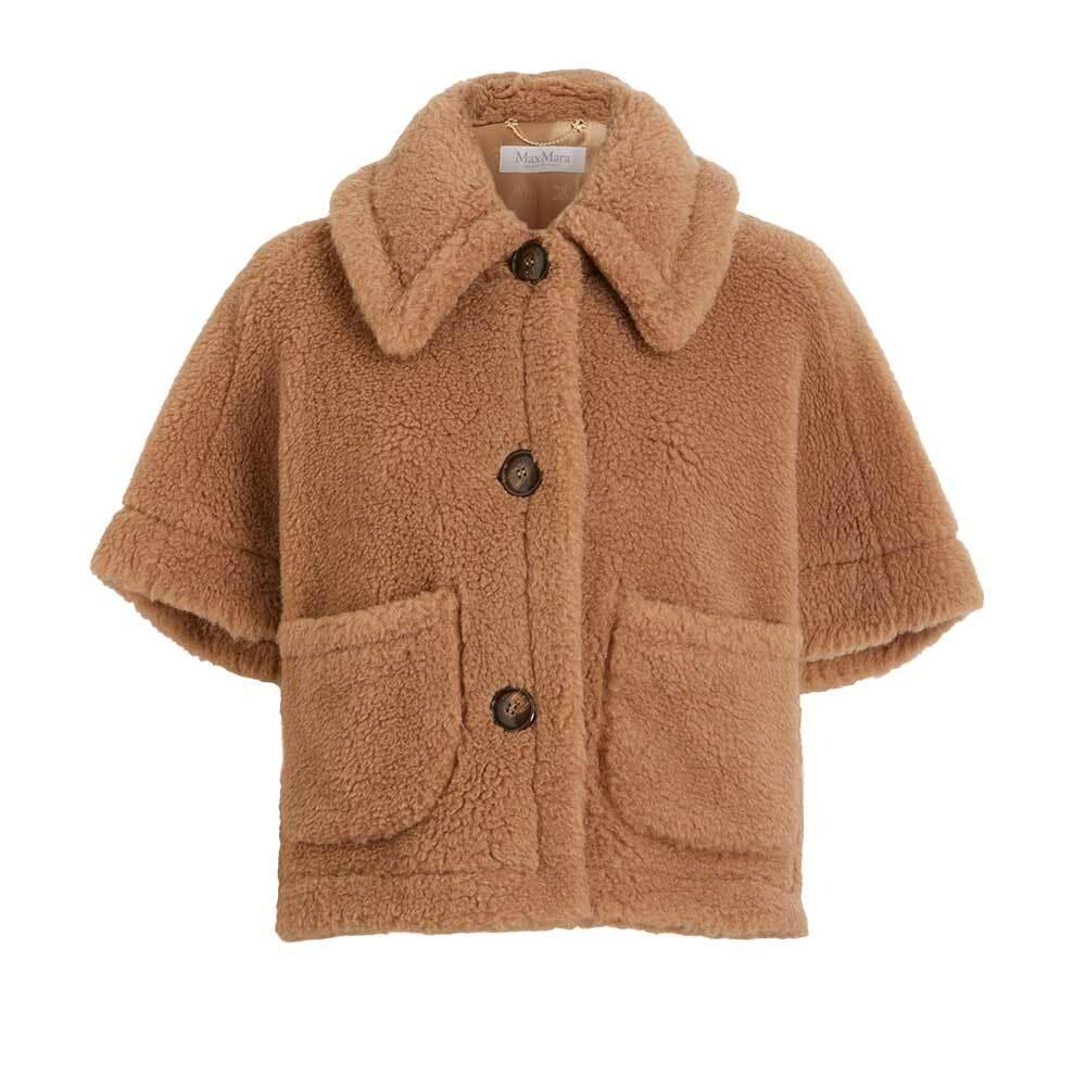 Max Mara New Terzo Teddy Cape Coat