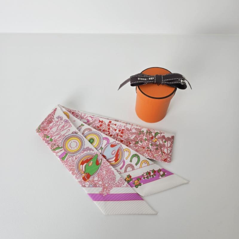 HERMES Pony Pit Stop Silk Scarf Women’s