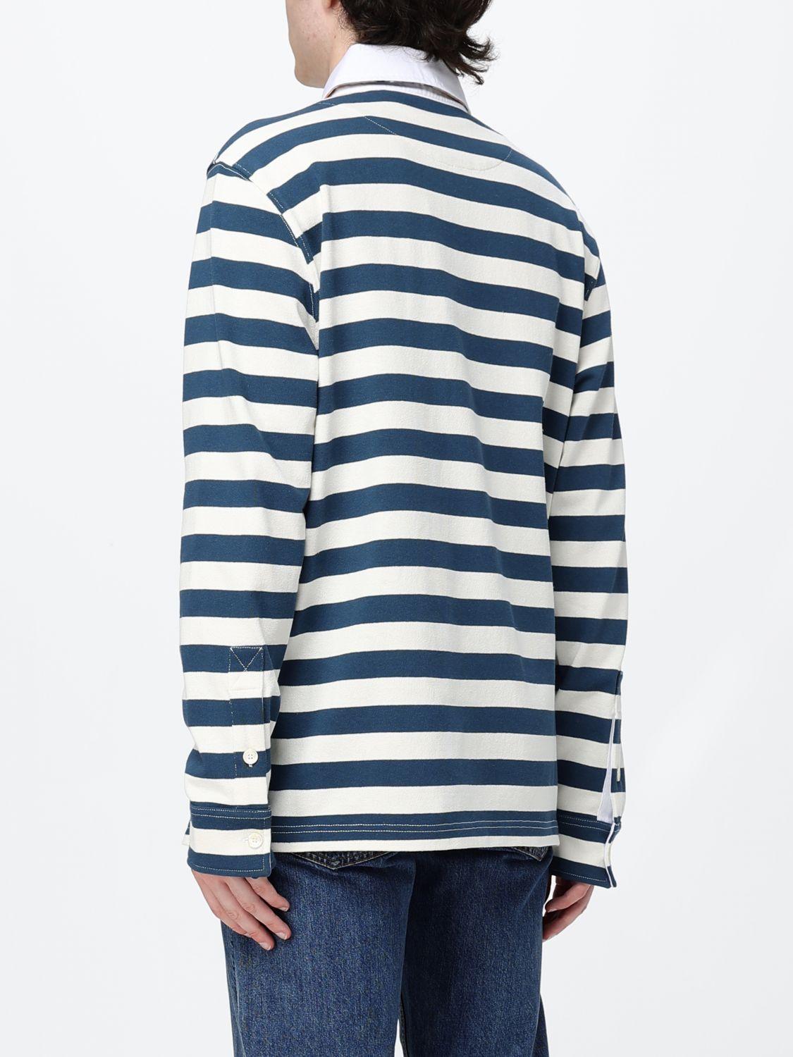BURBERRY Long Sleeve Shirt Mens Black Cotton Classic Fit
