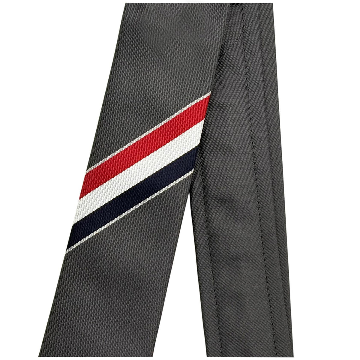 THOM BROWNE Stripe Wool Necktie MNL001A 025