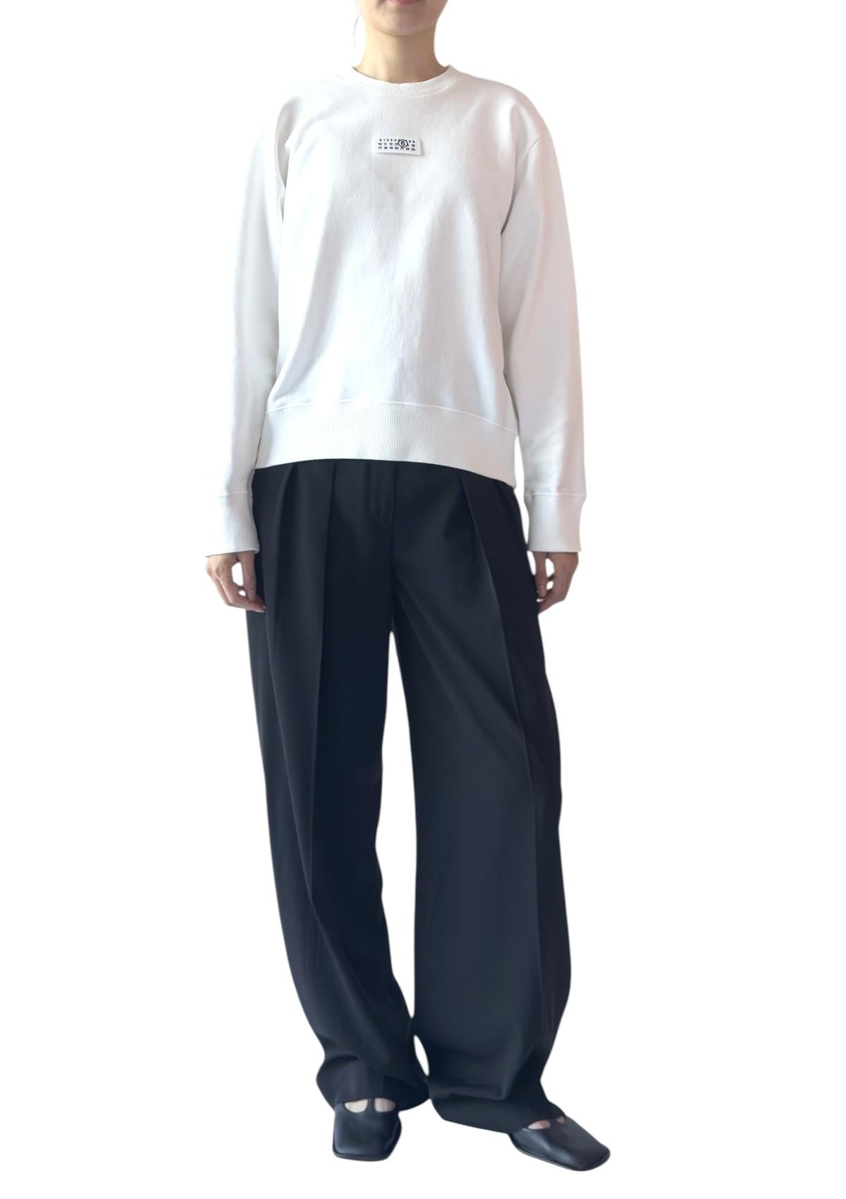 MM6 Patch Boxy Fit Sweatshirt Women’s S52GU0247 M25025 101