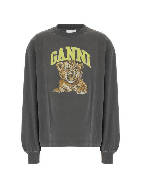 GANNI Phantom Long Sleeve Sweatshirt