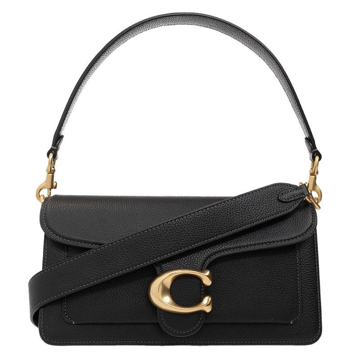 Coach Tabby Shoulder Bag Black Leather