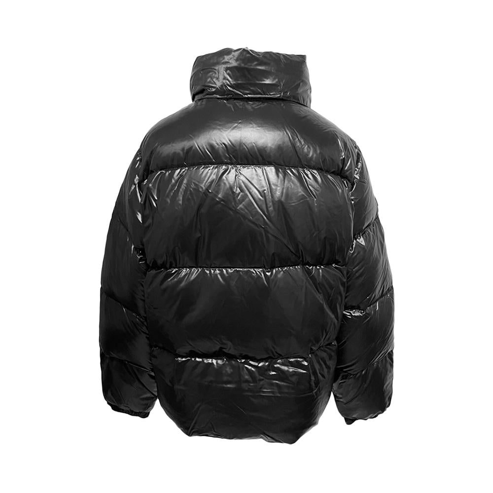 Duvetica Black DIMA D Logo Patch Puffer Jacket VDDJ11546K0001 BKS