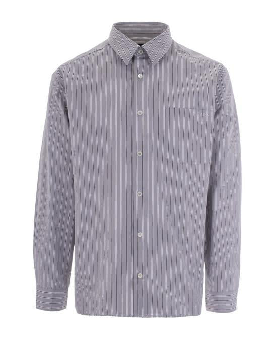 A.P.C. Gray Long Sleeve Shirt