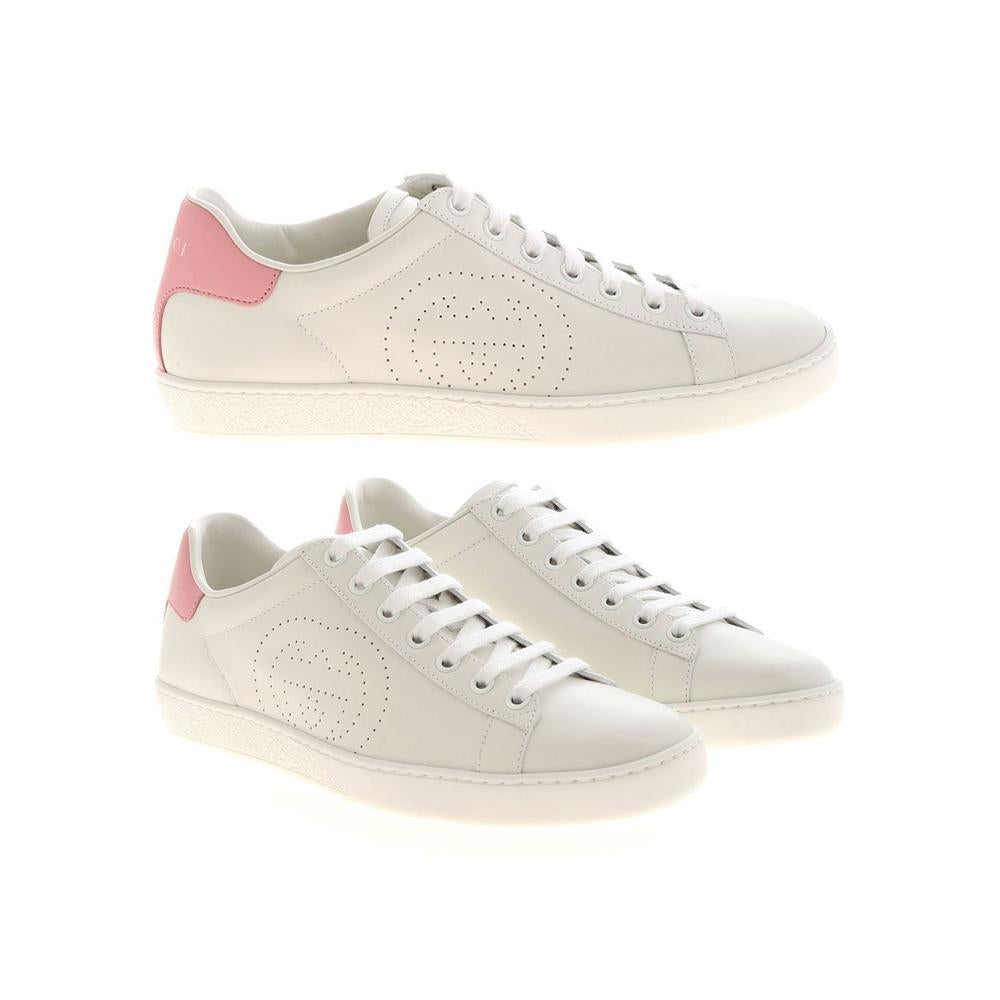 GUCCI Women’s Interlocking GG Logo Low-Top Sneakers 598527 AYO70 9076