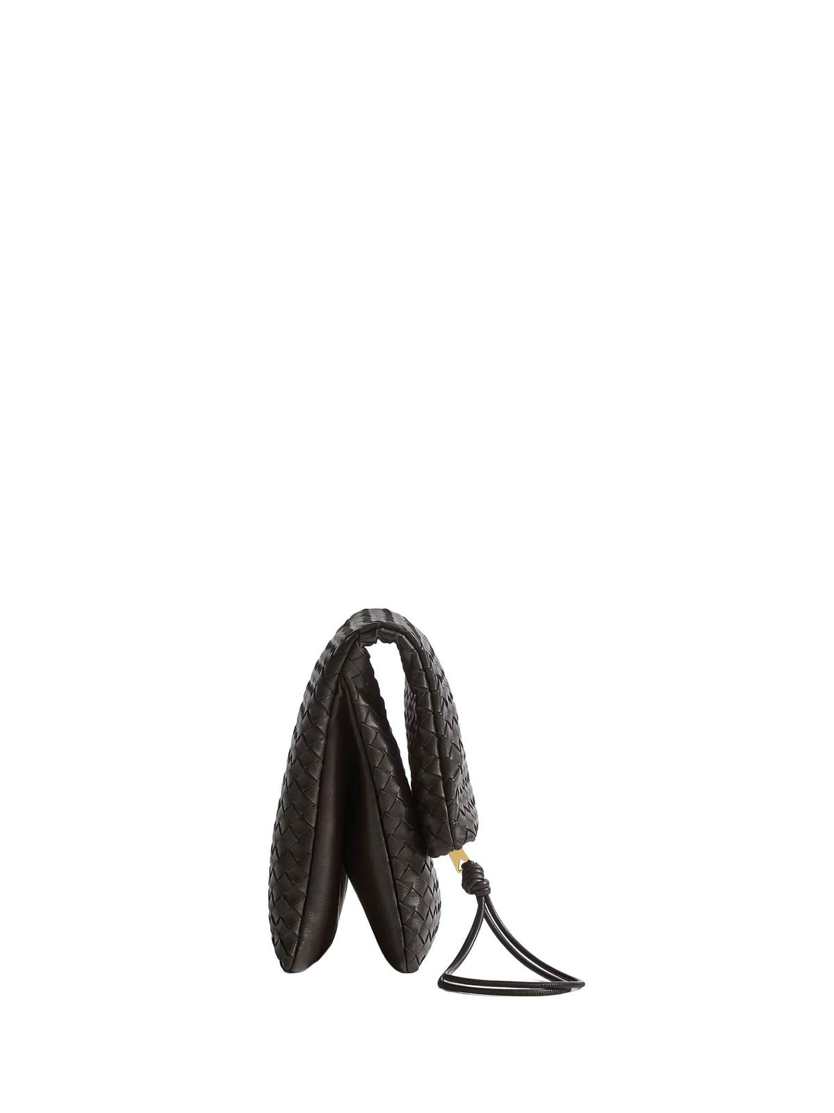 Bottega Veneta Leather Clutch Bag Brown