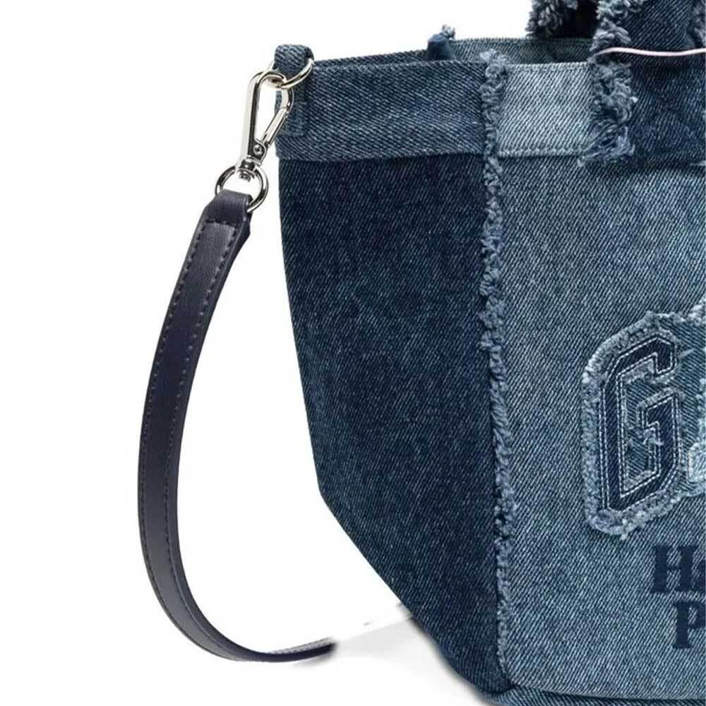 GANNI Recycled Denim Tote Bag B2110092 569