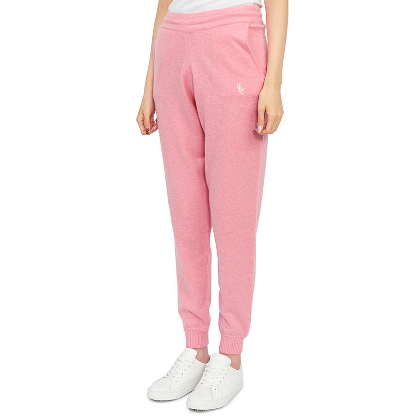 SPORTY&RICH Women’s Pink Sweatpants Classic Pants