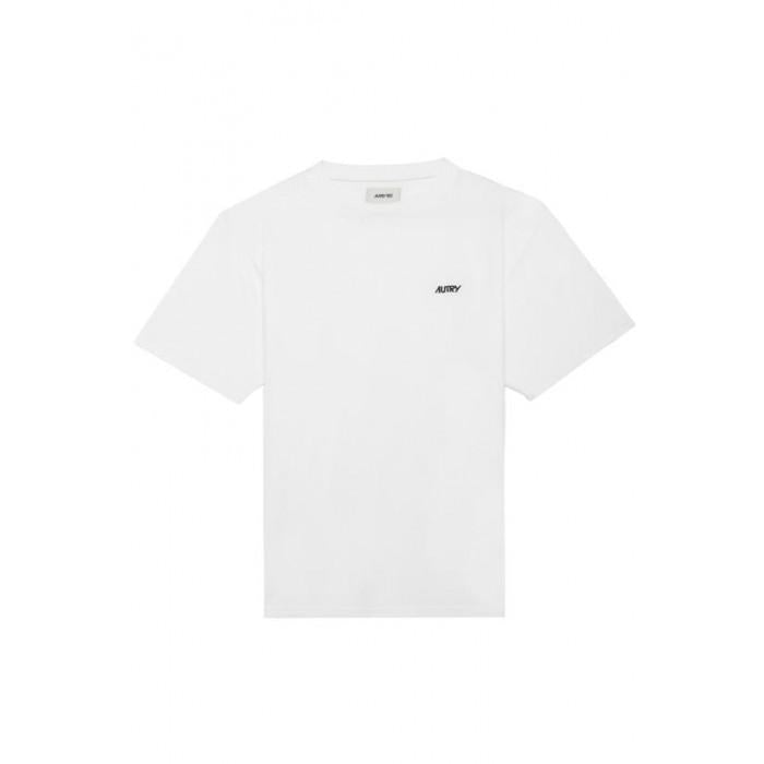 AUTRY Men's Embroidered Logo Short Sleeve T-Shirt TSPM A7CW
