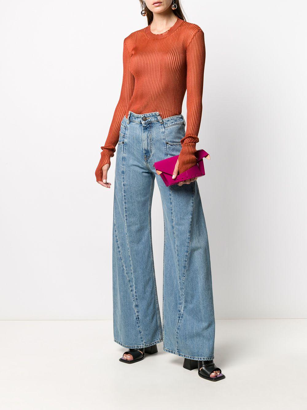 Maison Margiela Blue Denim Jeans for Women