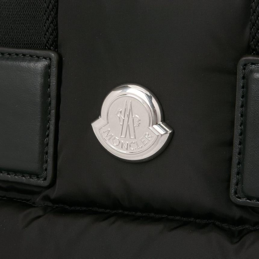 Moncler Caradoc Mini Women’s Tote Bag Black Leather Tote