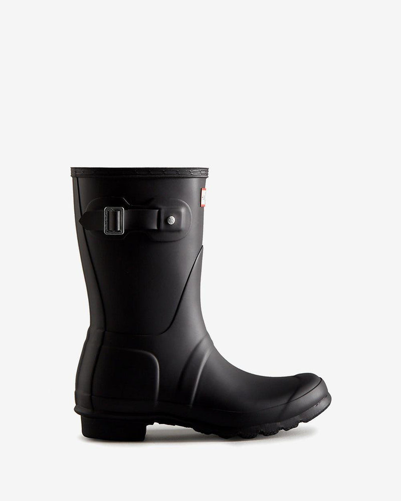 HUNTER Original Short Matte Black Women’s Rain Boots