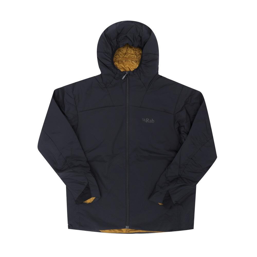 RAB Black Alpine Light Down Jacket for Men QIP 17