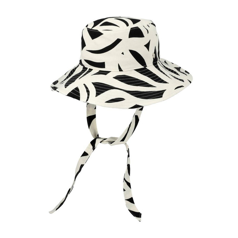 HELEN KAMINSKI Malibu Print Black Coconut Women’s Bucket Hat HAT51925 BKCO