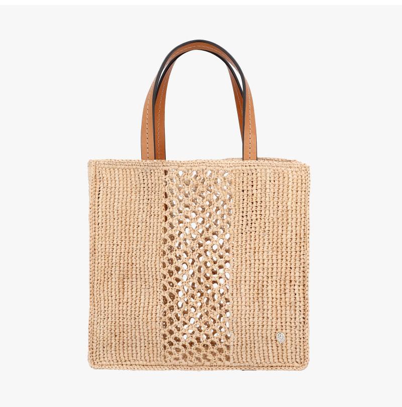 HELEN KAMINSKI Ales Mini Natural Straw Tote Bag BAG52021 NT