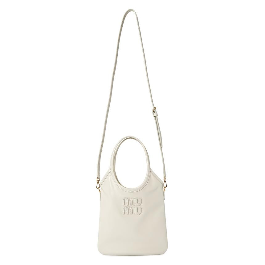 Miu Miu Ivy Women’s Tote Bag 5BA281 2IEO F0009 OLI