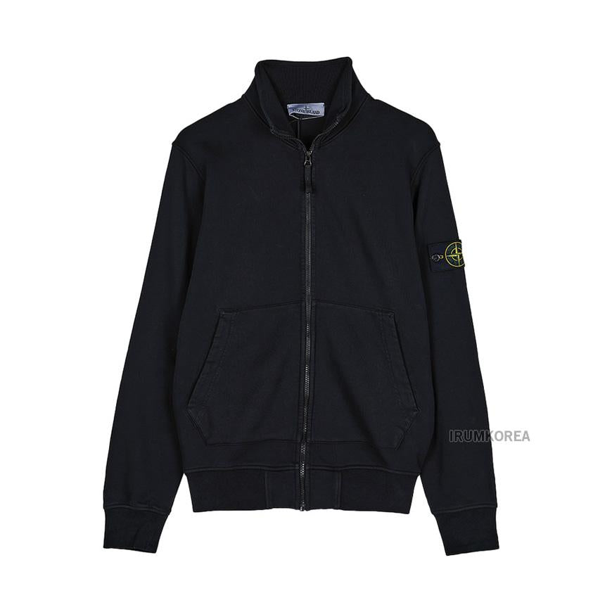 STONE ISLAND Men’s Organic Cotton Zip-Up Hoodie K2S156100063 S0051 V0029