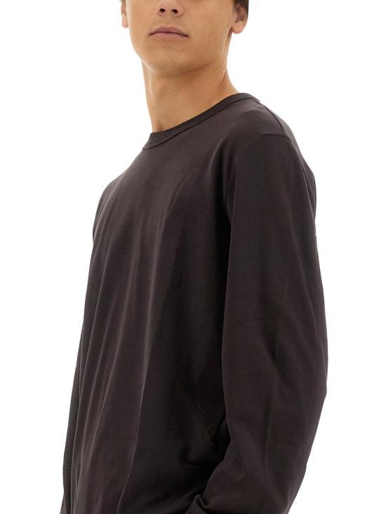 Helmut Lang Long Sleeve Sweatshirt Top for Men O06HM504D1P MARRONE DOM