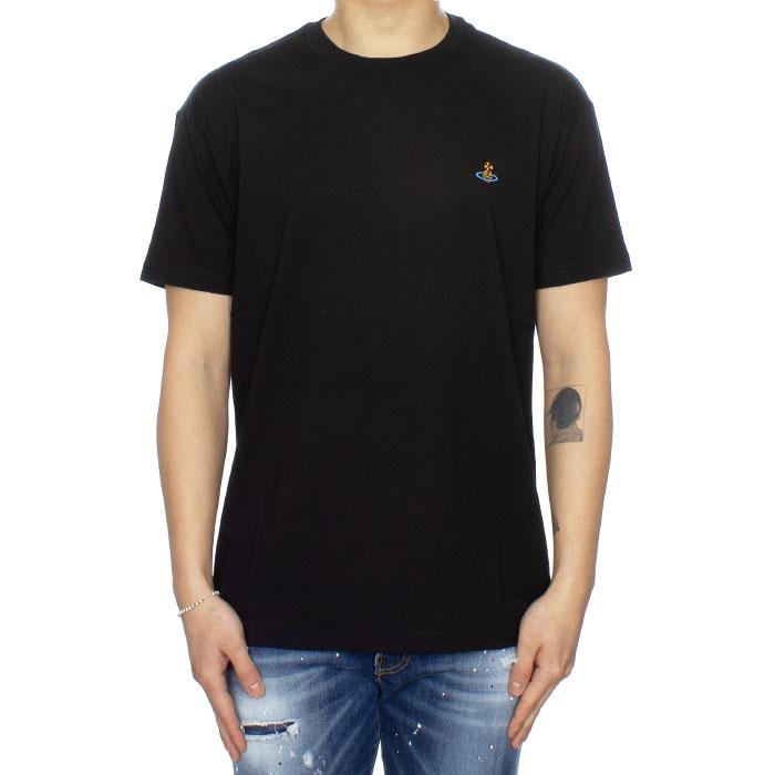 Vivienne Westwood ORB Logo Classic Black Cotton T-Shirt