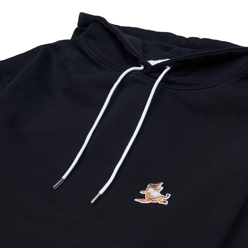 Maison Kitsune Men’s Chillax Fox Hoodie IU00355KM0001 BK 1