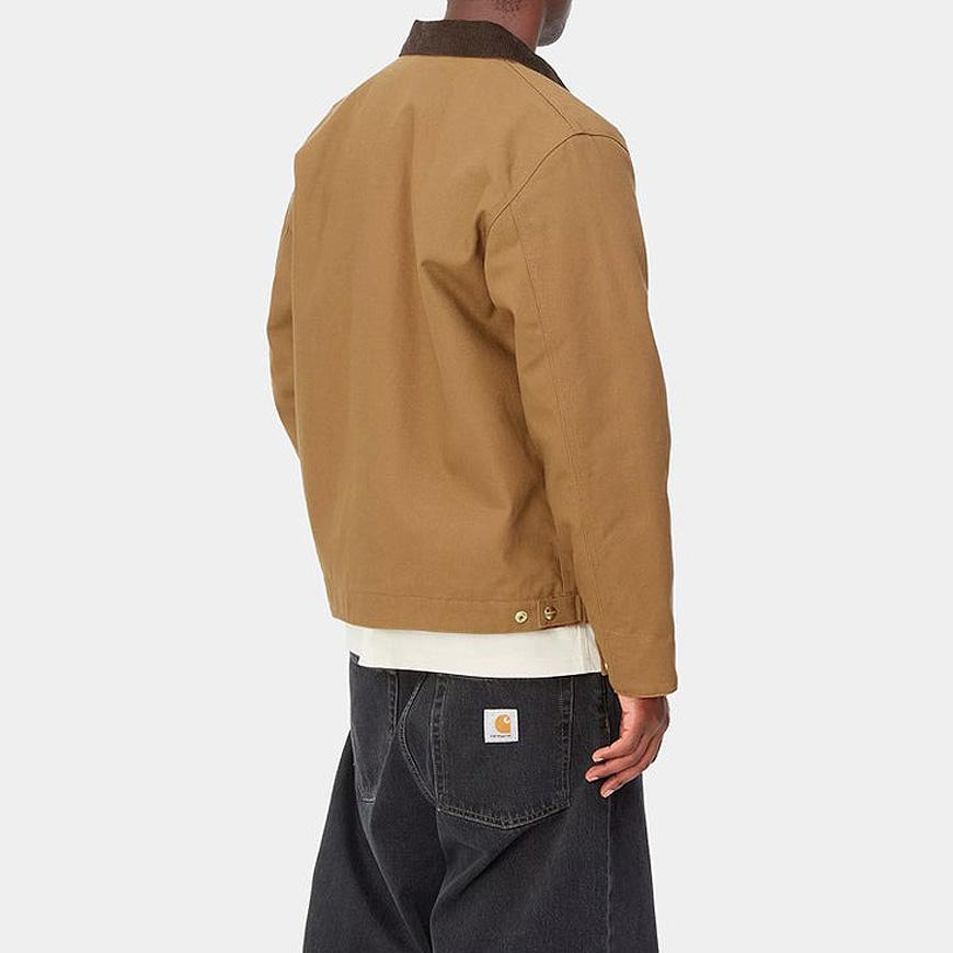 CARHARTT WIP Men’s Detroit Jacket Black Canvas Workwear