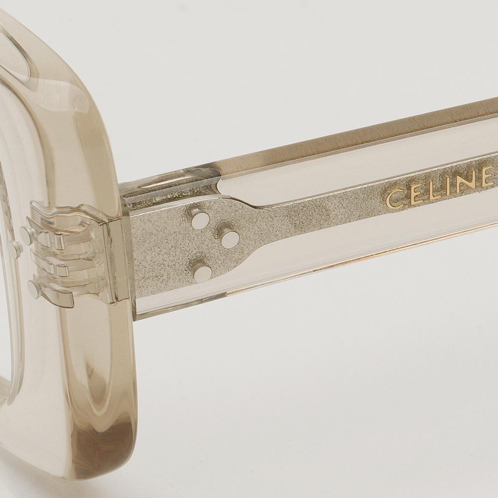 CELINE Rectangular Acetate Eyeglass Frames Unisex Asian Fit CL50163F 045
